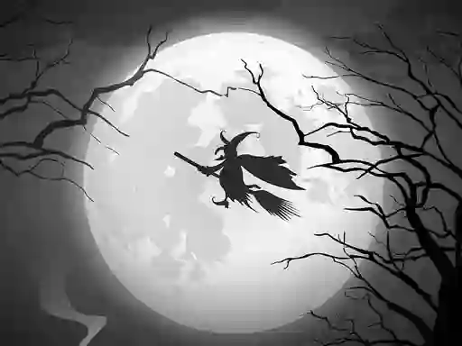 Hra The Night Of the Witches Jigsaw online