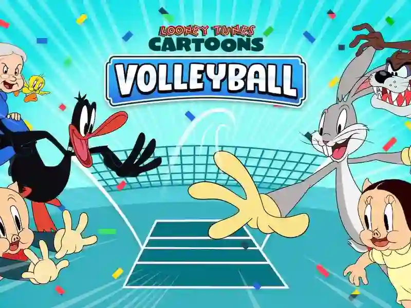 Hra Looney Tunes Cartoons Volleyball online