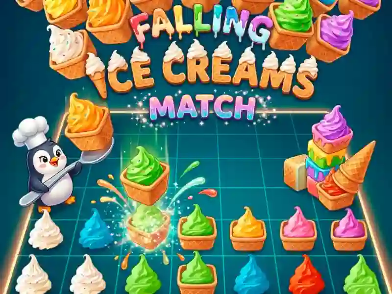 Hra Falling Ice Creams Match online