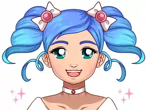 Hra Kawaii Magical Girl Dress Up Game online
