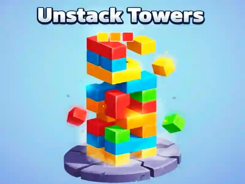 Hra Unstack Towers online