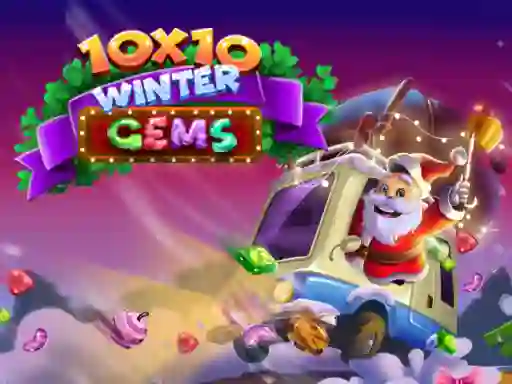 Hra 10x10 Winter Gems online