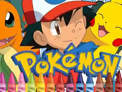 Hra Pokemon Coloring online