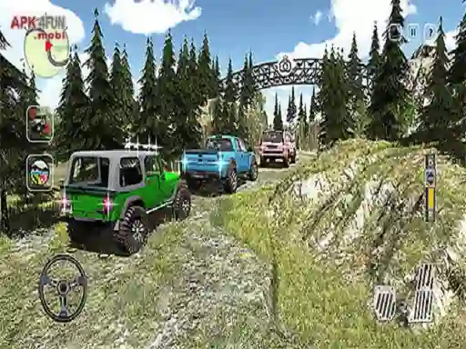 Hra Off Road Mountain Jeep Drive 2020 online