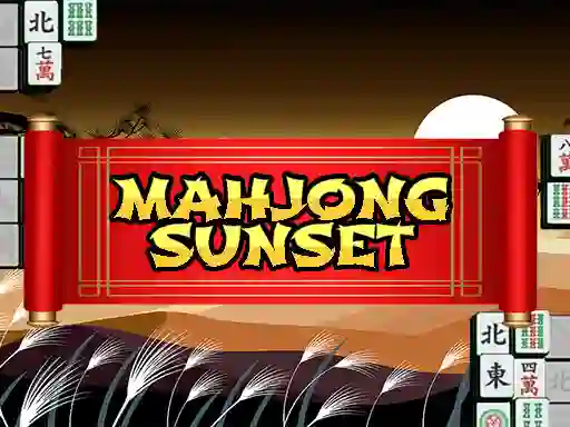 Hra Mahjong Sunset online