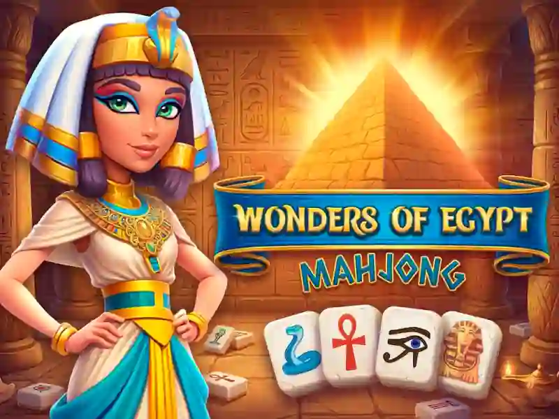 Hra Wonders of Egypt Mahjong online