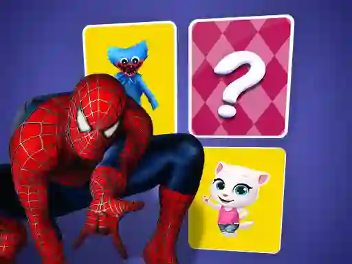Hra Spiderman Memory Card Match online