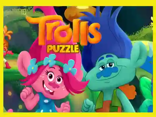 Hra Trolls Puzzle online