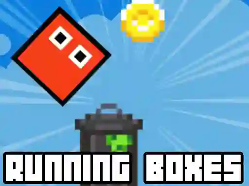 Hra Retro Running Boxes online