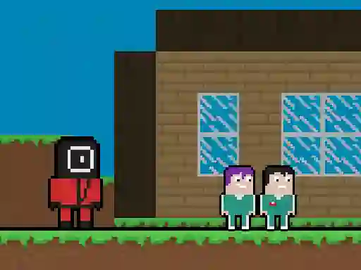 Hra Squid Escape But Blockworld online