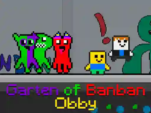 Hra Garten of Banban Obby online