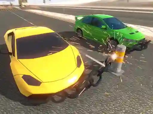 Hra Drive Chained Car 3D online