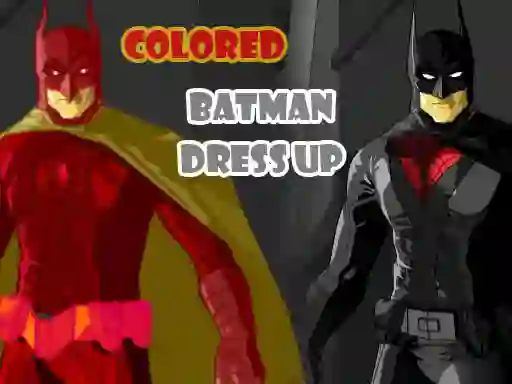 Hra Colored Batman Dress Up online