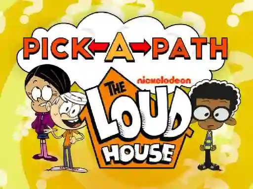 Hra The Loud House Pick-a-Path online