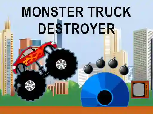 Hra Monster truck destroyer online