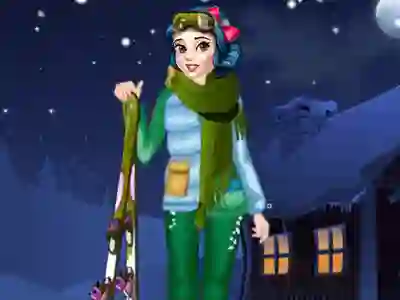 Hra Princess Winter Skiing online