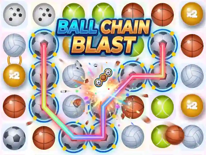 Hra Ball Chain Blast online