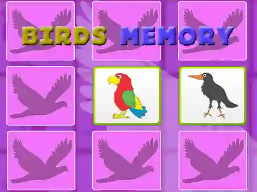 Hra Kids Memory With Birds online