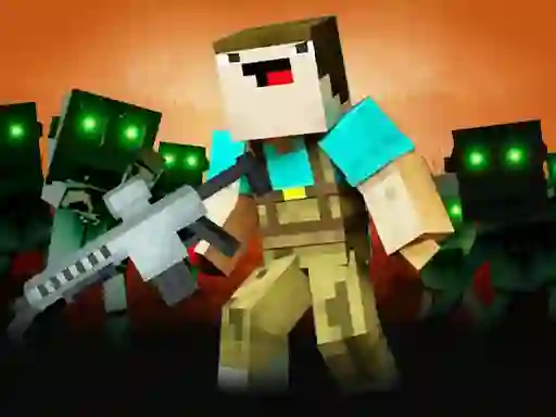 Hra Noob Shooter Zombie online