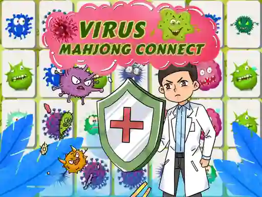 Hra Virus Mahjong Connection online