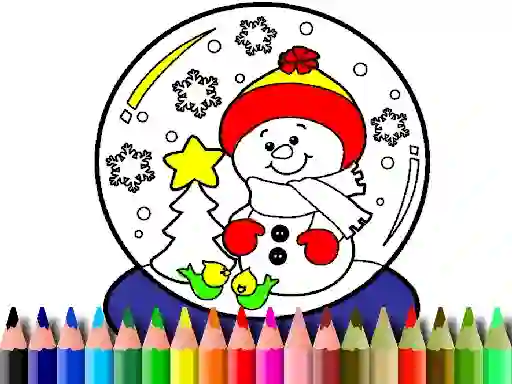 Hra Back To School: Christmas Coloring Book online