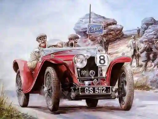 Hra Vintage Cars Puzzle online