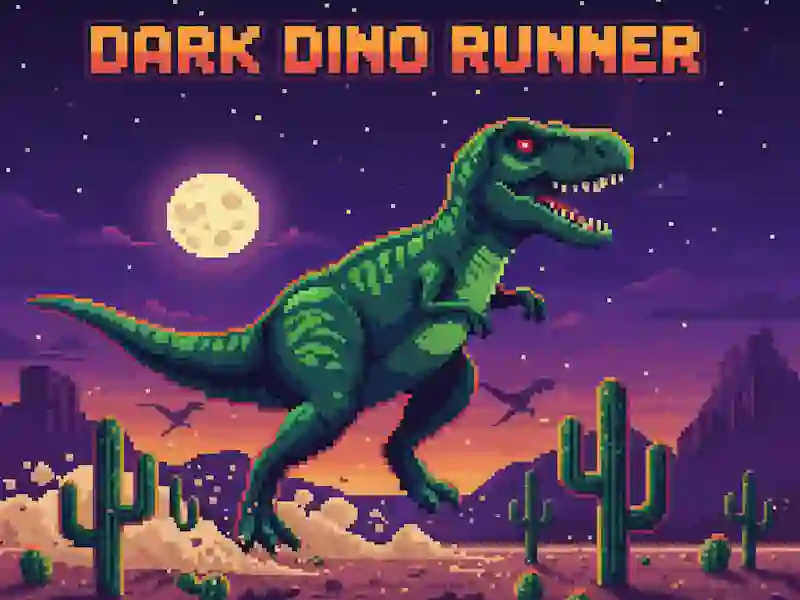 Hra Dark Dino Runner online