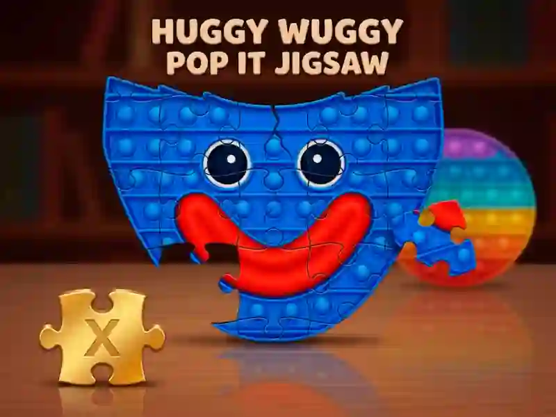 Hra Huggy Wuggy Pop It Jigsaw online