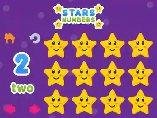 Hra Stars Numbers online