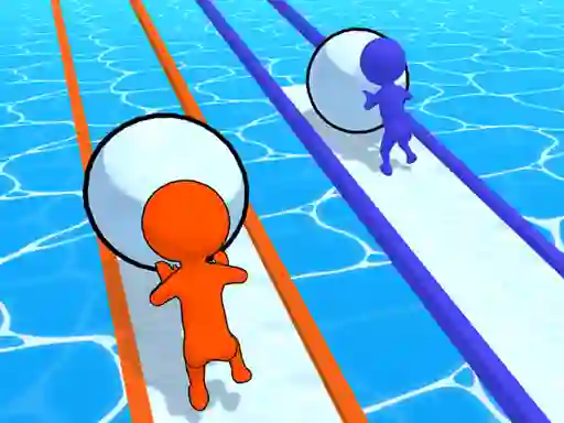 Hra Snowball Racing online