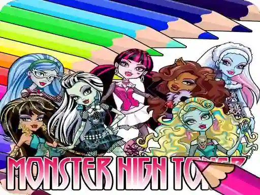 Hra Coloring Book for Monster High online