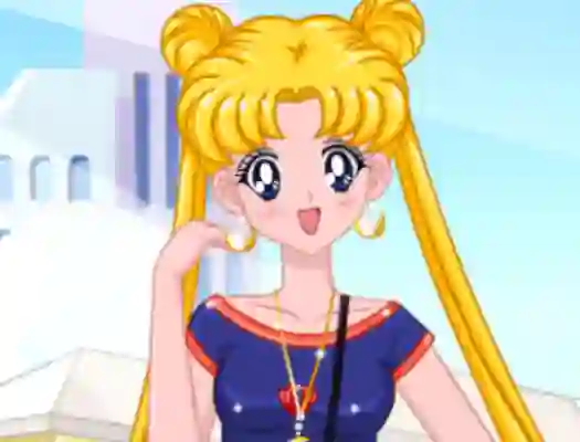 Hra Sailor Scout`s Summer Style online