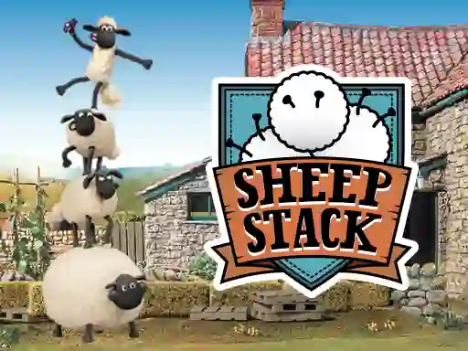 Hra Shaun The Sheep Sheep Stack online