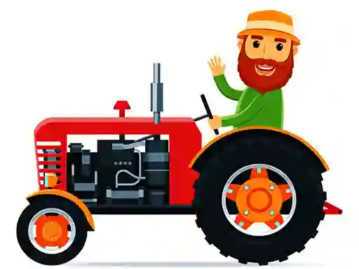 Hra Cartoon Farm Traktors online