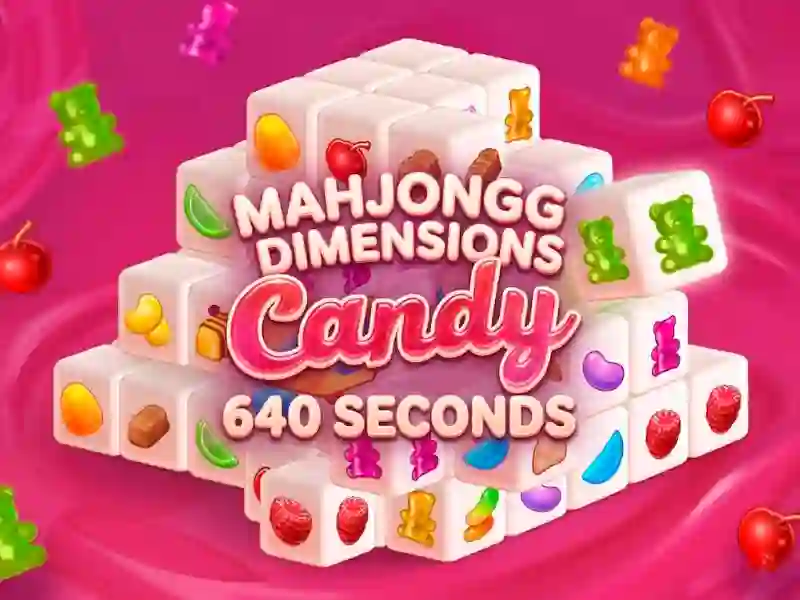 Hra Mahjongg Dimensions Candy 640 seconds online