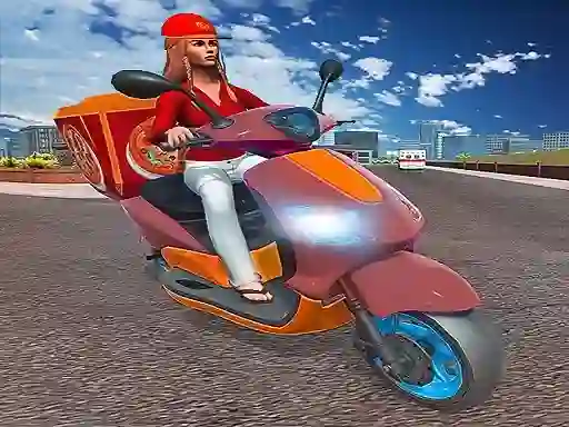 Hra Good Pizza Delivery Boy online