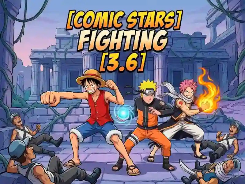 Hra Comic Stars Fighting 3.6 online