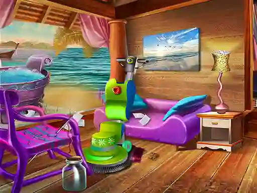 Hra Beach House Cleaning online