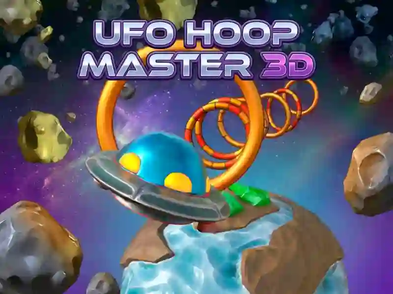 Hra Ufo Hoop Master 3d online