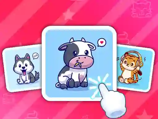 Hra Cute Animal Cards online