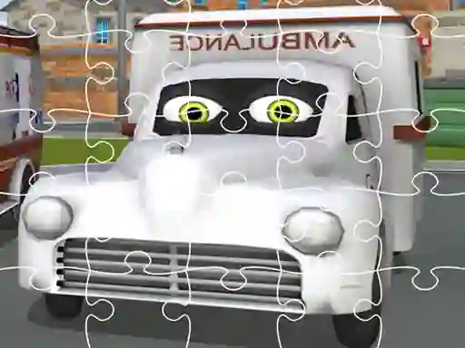 Hra Ambulance Trucks Jigsaw online