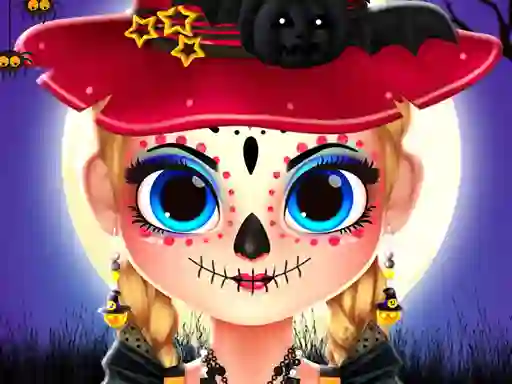 Hra Little Lily Halloween Prep online
