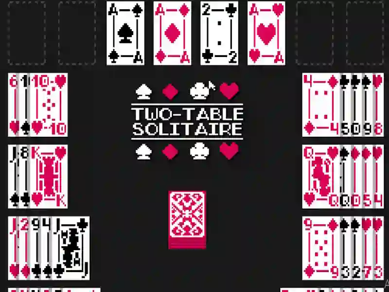 Hra Two-Table Solitaire online
