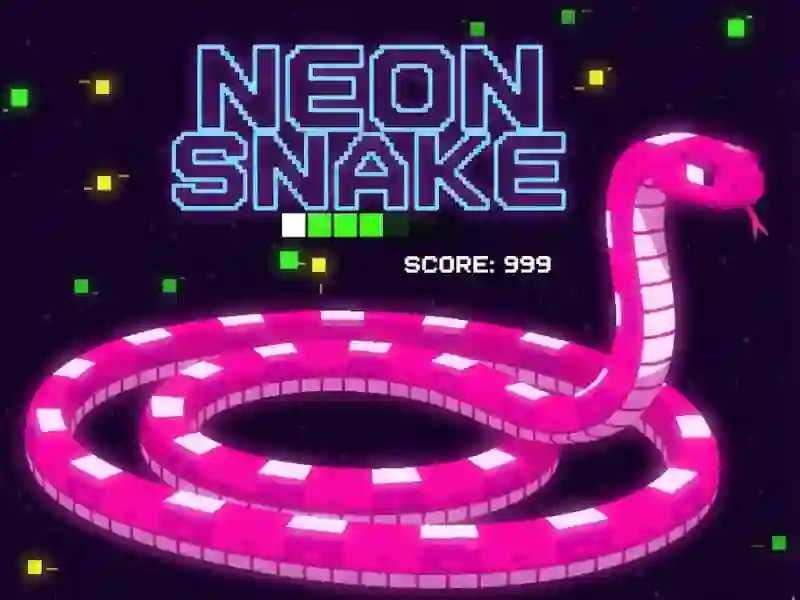 Hra Neon Snake online