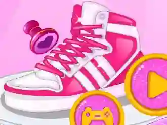 Hra Popstar sneaker designer online