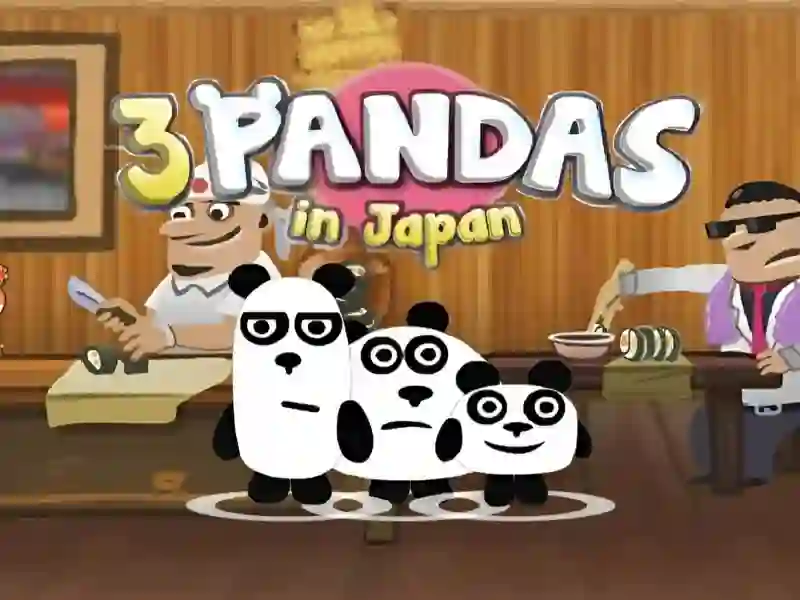 Hra 3 Pandas In Japan HTML5 online
