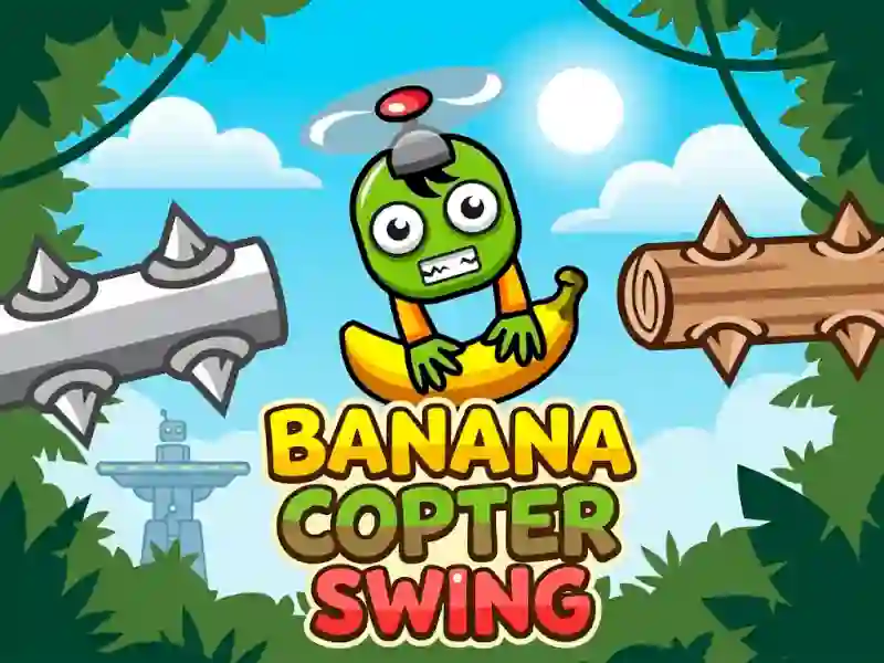 Hra Banana Copter Swing online