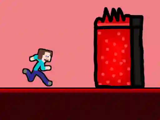 Hra Steveman Lava World online