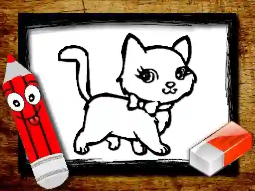 Hra Back to School: Animals Coloring Book online
