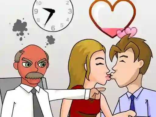 Hra Secret Office Kissing online